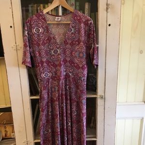 Agnes & Dora Maxi Dress (Austen)  Large TALL